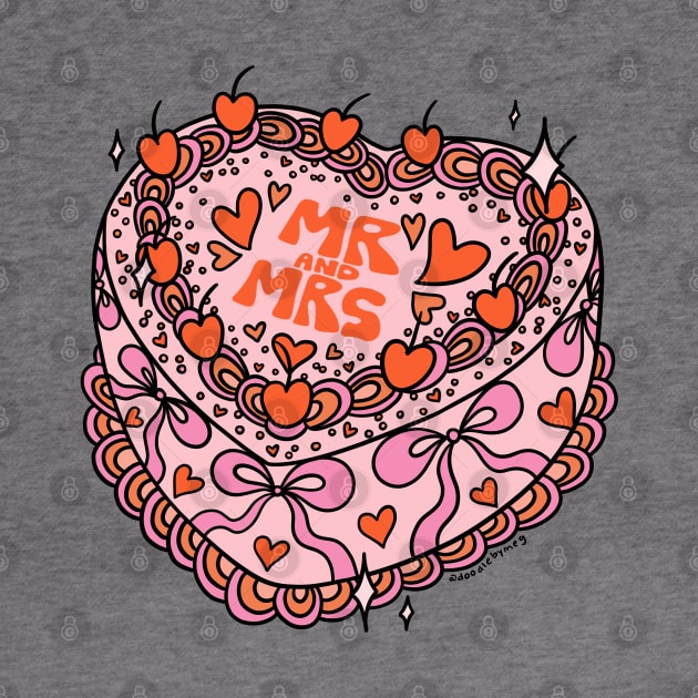 Mr. and Mrs. Cake by Doodle by Meg